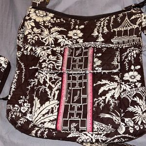 Vera Bradley Crossbody Bag and small wallet